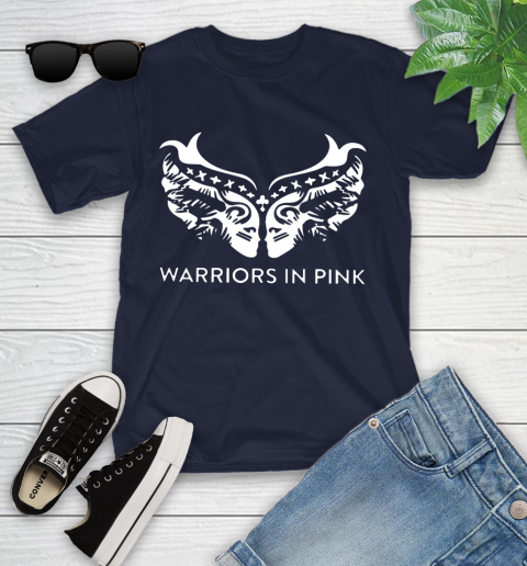 Ford cares warriors in pink shirt Youth T-Shirt 2