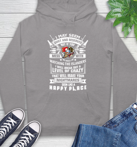 New York Islanders NHL Hockey Don't Mess With Me While I'm Watching My Team Sports Hoodie 6