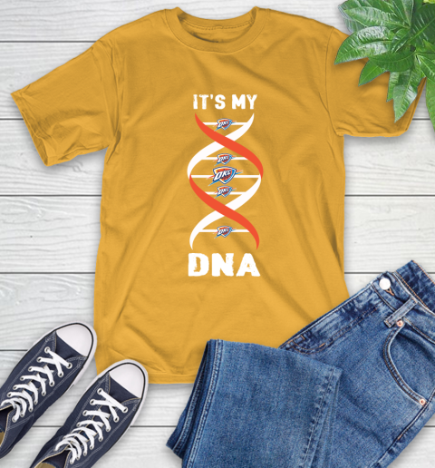 Oklahoma City Thunder NBA Basketball It's My DNA Sports T-Shirt 2