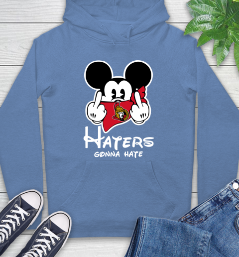 NHL Ottawa Senators Haters Gonna Hate Mickey Mouse Disney Hockey T Shirt Hoodie 11