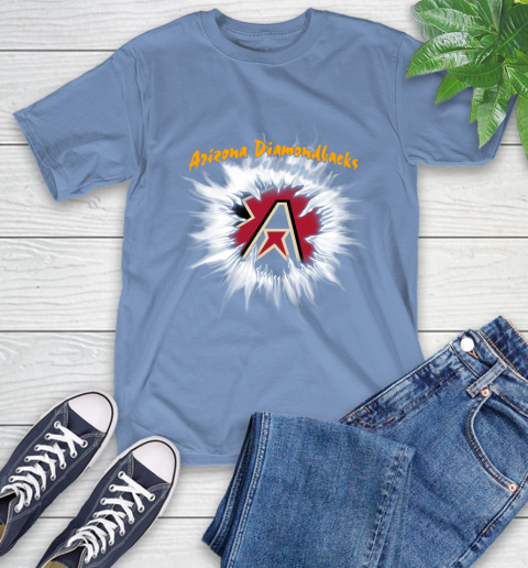 Arizona Diamondbacks MLB Baseball Adoring Fan Rip Sports T-Shirt 12