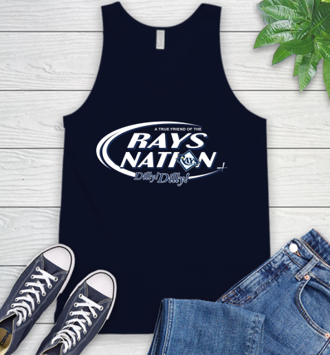 MLB A True Friend Of The Tampa Bay Rays Dilly Dilly Baseball Sports Tank Top 2