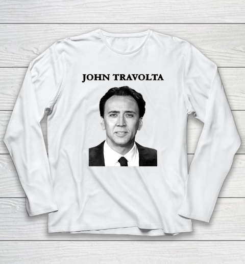 John Travolta Nicolas Cage Shirt Long Sleeve T-Shirt