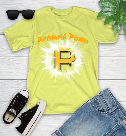 Pittsburgh Pirates MLB Baseball Adoring Fan Rip Sports Youth T-Shirt 10