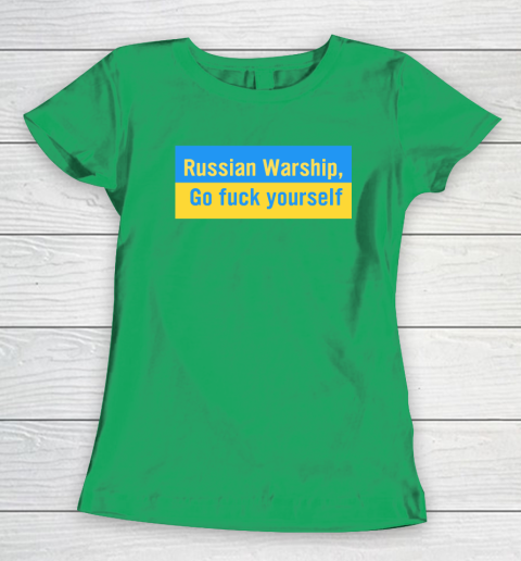 Russian Warship Go Fuck Yourself Shirt Women's T-Shirt 4