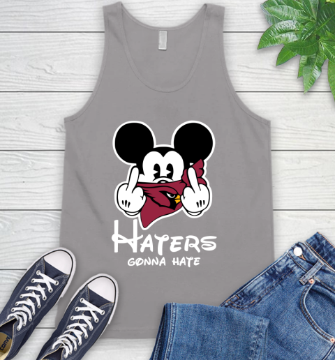 NFL Arizona Cardinals Haters Gonna Hate Mickey Mouse Disney Football T Shirt Tank Top 3
