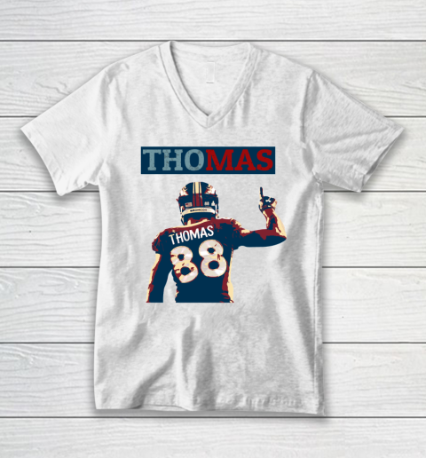 Football Demaryius Thomas Hope Style V-Neck T-Shirt