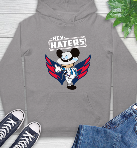 NHL Hey Haters Mickey Hockey Sports Washington Capitals Hoodie 6