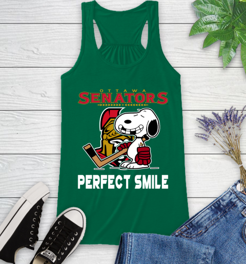 NHL New York Rangers Snoopy Perfect Smile The Peanuts Movie Hockey T Shirt Racerback Tank 6