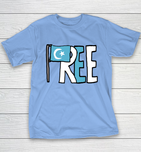 Free the Uyghurs Support Uighur Youth T-Shirt 8