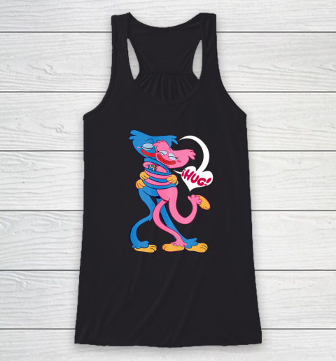 Huggy Wuggy And Kissy Missy Poppy Playtime Racerback Tank