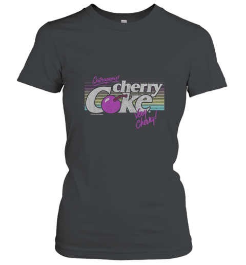 Coca Cola Retro Rainbow Very Cherry Coke Graphic Sweatshirt Women T-Shirt
