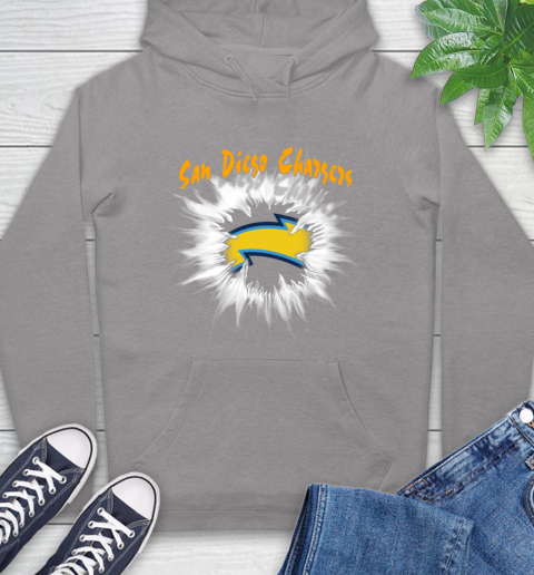 San Diego Chargers NFL Football Adoring Fan Rip Sports Hoodie 6