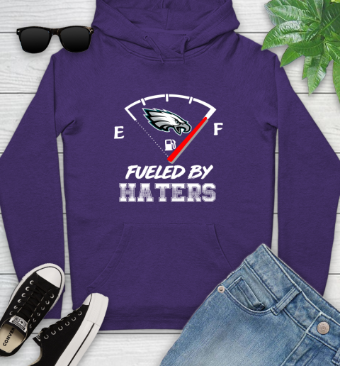 Philadelphia Eagles NFL Football Fueled By Haters Sports Youth Hoodie 5