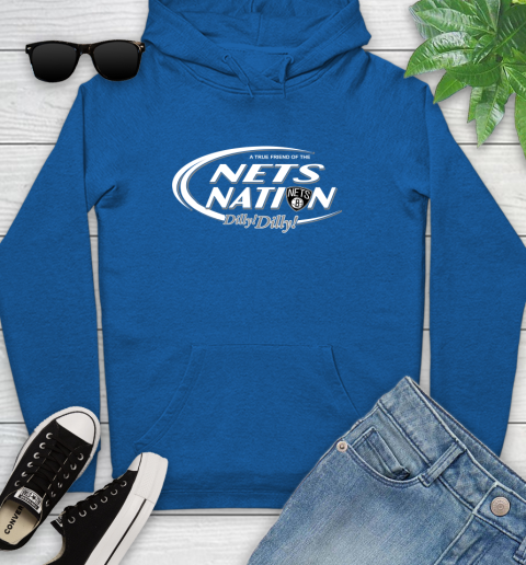 NBA A True Friend Of The Brooklyn Nets Dilly Dilly Basketball Sports Youth Hoodie 11