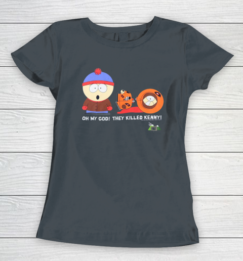 Oh My God They Killed Kenny Shirt South Park Adult Cartoon Women's T-Shirt 3