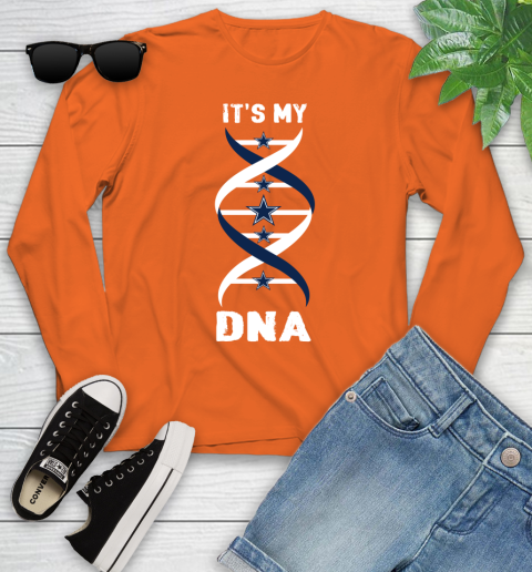 Dallas Cowboys NFL Football It's My DNA Sports Youth Long Sleeve 3