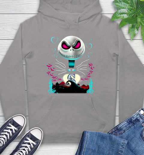 MLB Seattle Mariners Jack Skellington Sally The Nightmare Before Christmas Baseball Hoodie 6