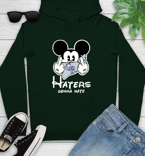 MLB Colorado Rockies Gonna Hate Mickey Mouse Disney Baseball T Shirt_000 Youth Hoodie 14