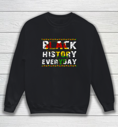 Funny Black History Month African American Pride Celebration Sweatshirt