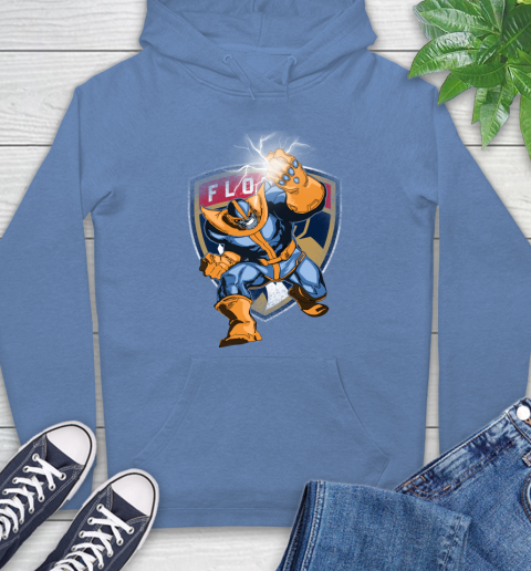 Florida Panthers NHL Hockey Thanos Avengers Infinity War Marvel Hoodie 11