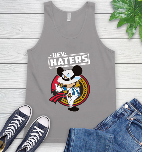 NHL Hey Haters Mickey Hockey Sports Ottawa Senators Tank Top 3