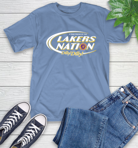 NBA A True Friend Of The Los Angeles Lakers Dilly Dilly Basketball Sports T-Shirt 12
