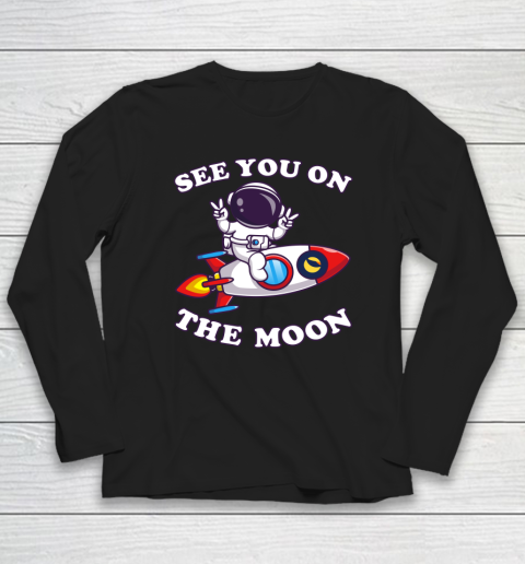 Terra Luna Crypto See You On The Moon Long Sleeve T-Shirt