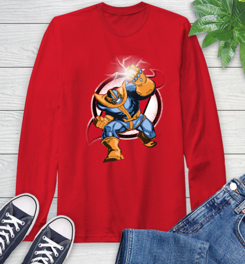 Thanos long sleeve shirt sales