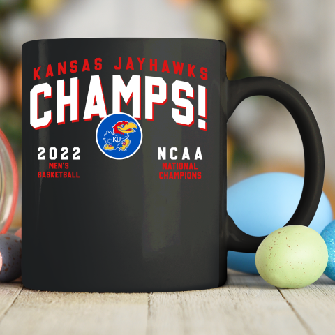 Kansas Jayhawks Championship Ceramic Mug 11oz