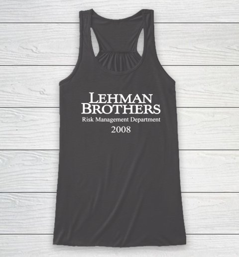 Lehman Brothers Risk Management Racerback Tank 6