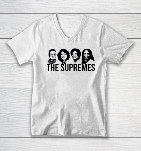 Ketanji Brown Jackson Shirt The Supremes Court Justices V-Neck T-Shirt