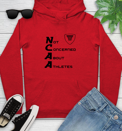 Not Concerned About Athletes Youth Hoodie 7
