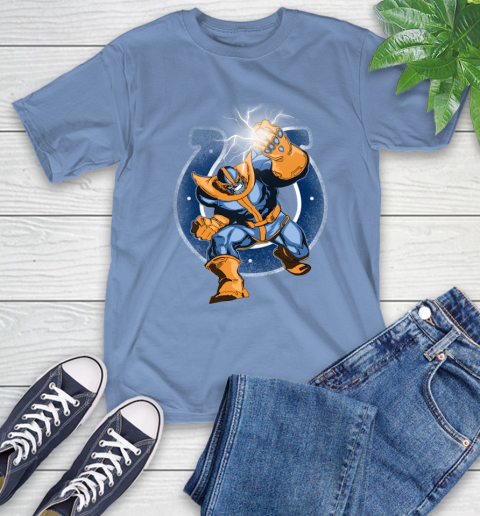 Indianapolis Colts NFL Football Thanos Avengers Infinity War Marvel T-Shirt 12