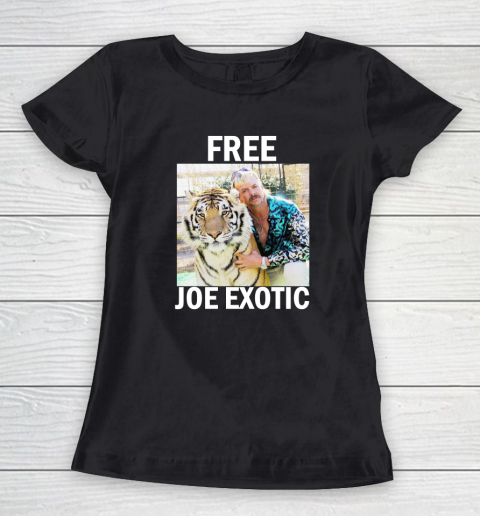 Free Joe Exotic Tiger King Women's T-Shirt