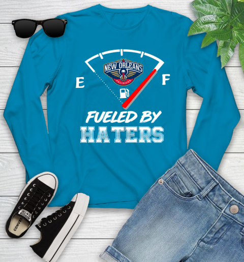 New Orleans Pelicans NBA Basketball Fueled By Haters Sports Youth Long Sleeve 8