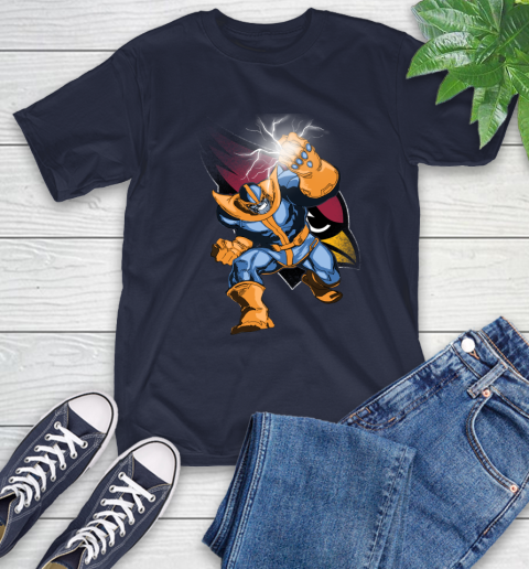 Arizona Cardinals NFL Football Thanos Avengers Infinity War Marvel T-Shirt 3
