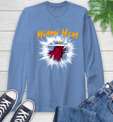 Miami Heat NBA Basketball Rip Sports Long Sleeve T-Shirt 12