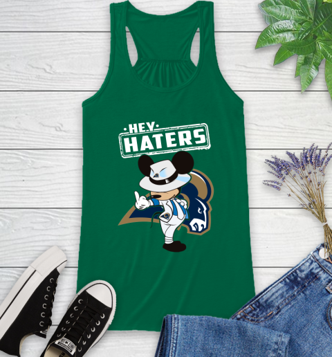 NFL Hey Haters Mickey Football Sports Los Angeles Rams Racerback Tank 6