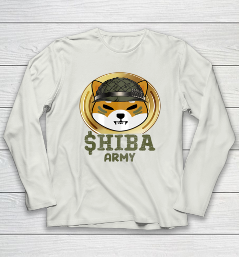 Shiba Army Vintage Shiba In Coin Shiba Army Long Sleeve T-Shirt 8