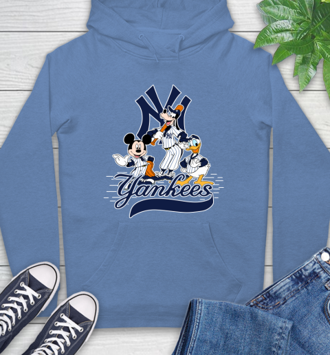 MLB New York Yankees Mickey Mouse Donald Duck Goofy Baseball T Shirt Hoodie 11
