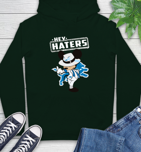 NFL Hey Haters Mickey Football Sports Detroit Lions Hoodie 12