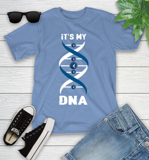 Minnesota Timberwolves NBA Basketball It's My DNA Sports (1) Youth T-Shirt 15