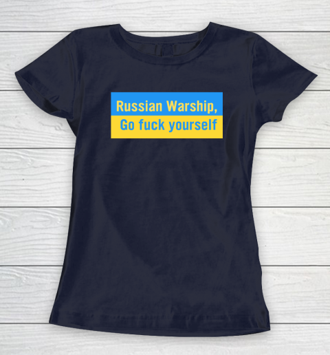 Russian Warship Go Fuck Yourself Shirt Women's T-Shirt 2