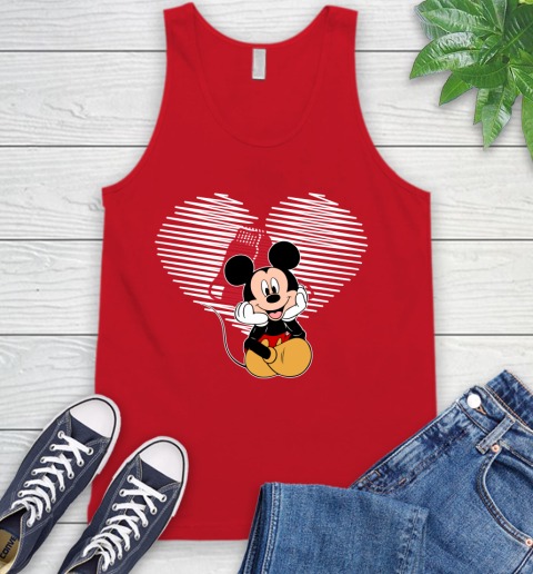 MLB Boston Red Sox The Heart Mickey Mouse Disney Baseball T Shirt_000 Tank Top 5