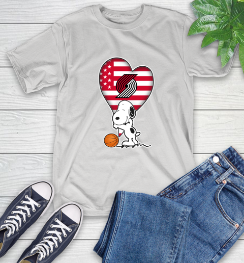 portland trail blazers t shirt