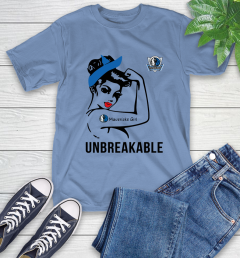 Nba Dallas Mavericks Girl Unbreakable Basketball Sports T Shirt