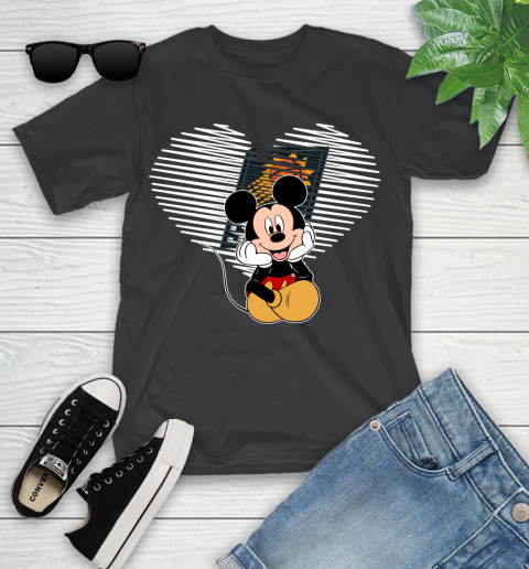 NBA Phoenix Suns The Heart Mickey Mouse Disney Basketball Youth T-Shirt