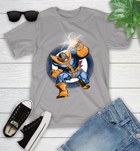 Winnipeg Jets NHL Hockey Thanos Avengers Infinity War Marvel Youth T-Shirt 4