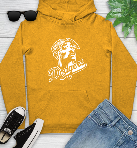 Tupac Dodgers Youth Hoodie 2